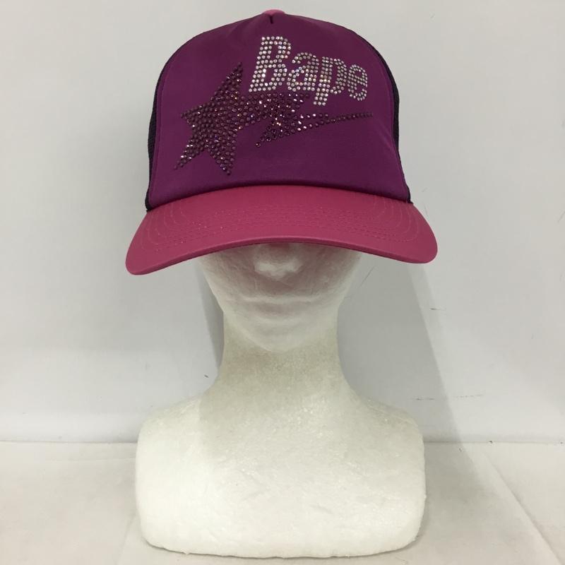 A BATHING APE アベイシングエイプ 旗がしら かぶり笠 Cap BAPE STA メッシュ旗がしら【USED】【古着】【中古】10153377