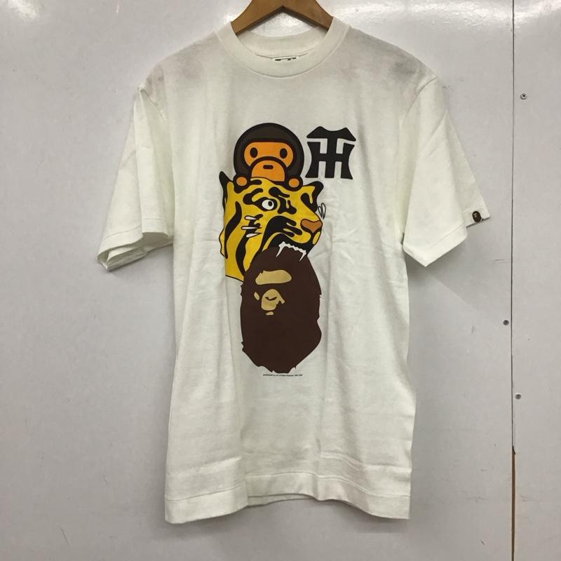 BAPE ベイプ 半袖 Tシャツ T Shirt 半袖カットソー プリントTシャツ クルーネックカットソー【USED】【古着】【中古】10153590|クラシカ