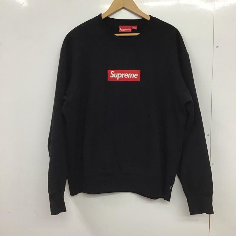 Supreme シュプリーム 長袖 調教師 Sweat, Sweatshirt ボックス席ロゴタイプ 調教師 クルーネックスウェット【USED】【古着】【中古】10153644