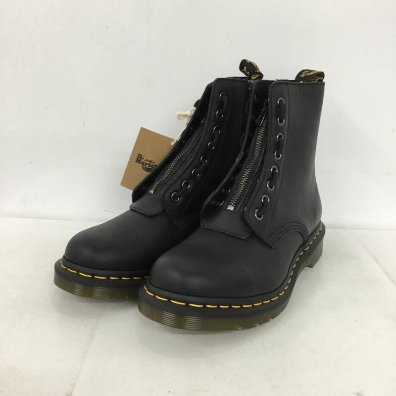 Dr.Martens ドクターマーチン ショートブーツ ブーツ Boots Short Boots 1460 Pascal Front Zip 8ホール UK7【USED】【古着】【中古】10154474｜クラシカ
