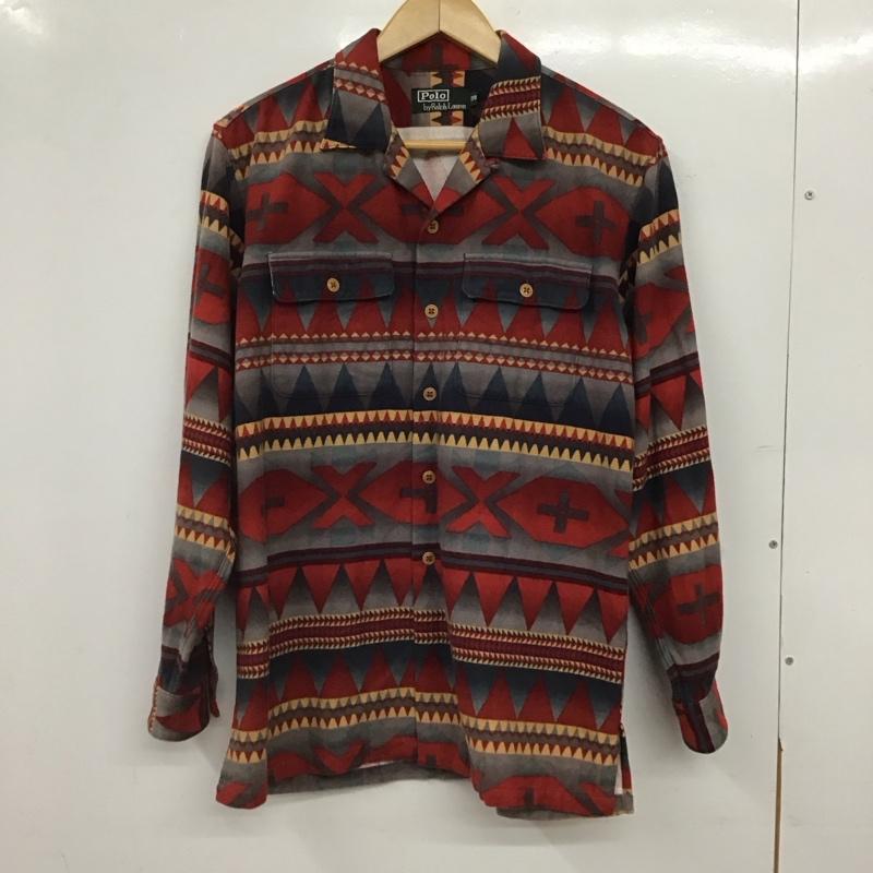 Polo by RALPH LAUREN ポロバイラルフローレン 長袖 シャツ、ブラウス Shirt, Blouse 長袖シャツ プリントシャツ カラーシャツ【USED】【古着】【中古】10156301|クラシカ