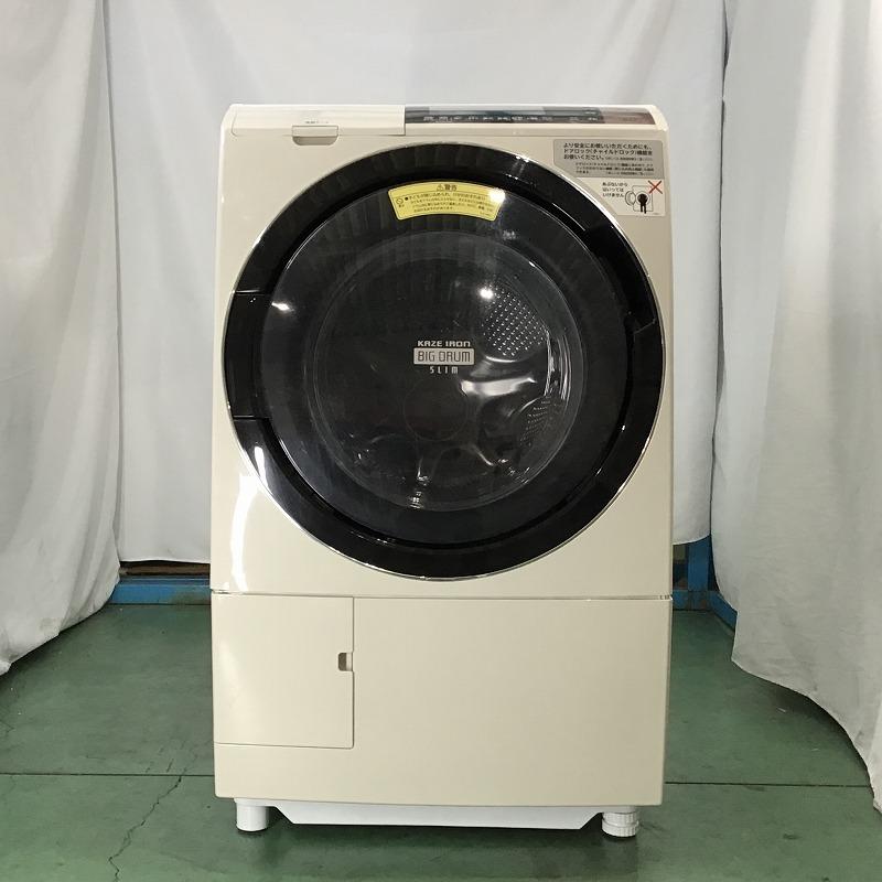 楽天市場】 【中古品】 日立 / HITACHI ビックドラム スリム BD-SG100AL ヒートリサイクル 左開き ドラム式洗濯乾燥機 2017年製  10kg 6kg 7017737 ホワイト 30017641 : クラシカ