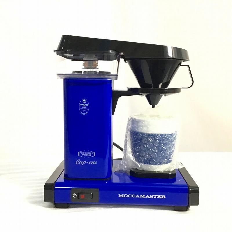 モカマスター ドリップ コーヒーメーカー メタリックブルー モカ