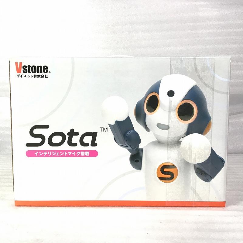 【未開封・中古品】 ヴイストン / Vstone Sota コミュニケーションロボット VS-ST001-LB インテリジェントマイク搭載 30019424