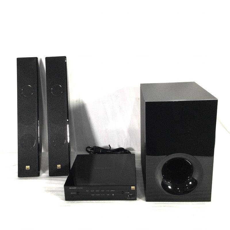 【中古品】 シャープ / SHARP 2.1chサイドバーシアターシステム HT-SP100 セパレート 2015年製 30019548