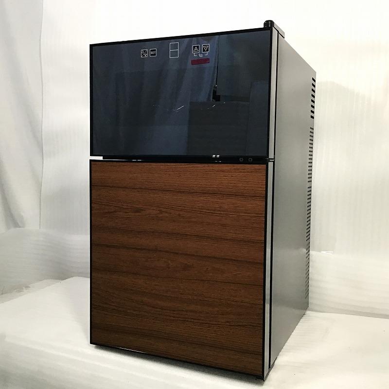 【中古品】 エスアイエス / SIS 2部屋の入り口 ワインセラー BCH69 ペルチェ式 下段電気冷蔵庫 30020172