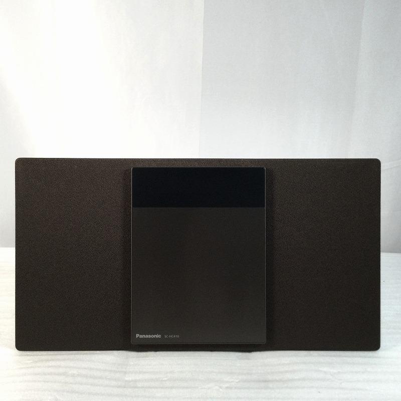 【中古品】 パナソニック / Panasonic コンパクトステレオシステム SC-HC410 一体型ミニコンポ 2019年製 ブラウン 一体型 30020435
