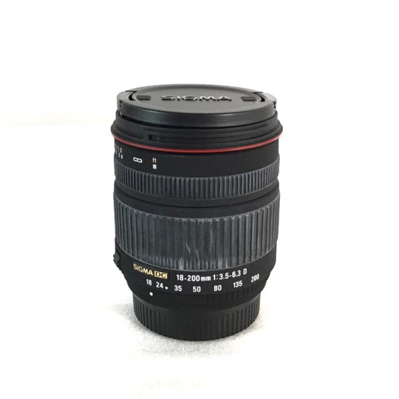 【中古品】 シグマ / SIGMA 18-200粍 F3.5-6.3 DC ニコン用 望遠レンズ ニコン Fマウント 2057889 2007年 30020792