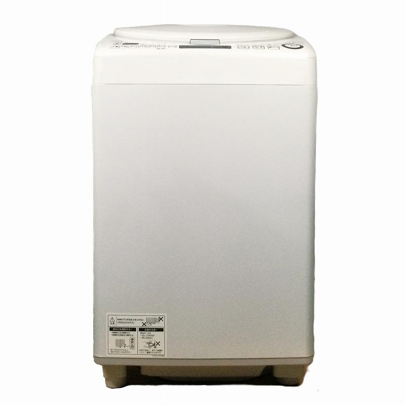 【中古品】 シャープ / SHARP Plasmacluster 穴なし槽 ES-TX8G-W ヒーター式／排気式 洗濯乾燥機 2023年製 8kg ホワイト 30020818 30020818 2023年製 8kg 4.5kg 1034519 ホワイト｜クラシカ