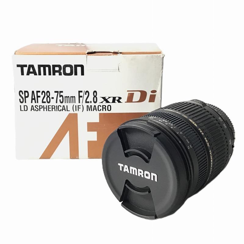 【中古品】 タムロン / TAMRON 大口径標準ズームレンズ SP AF 28-75mm F/2.8 XR Di LD Aspherical [IF] MACRO 標準ズーム 2008年 ニコンFマウント 30020830
