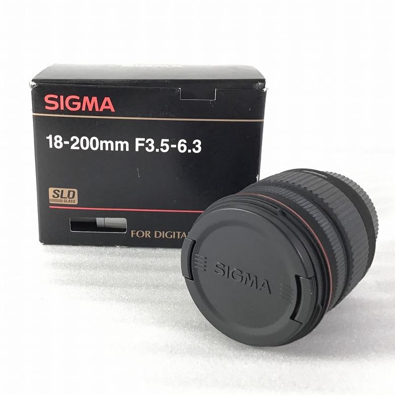 【中古品】 シグマ / SIGMA シグマ 18-200粍 F3.5-6.3 DC ニコン用 望遠レンズ 2007年 ニコンFマウント 30020846