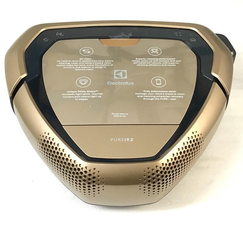 【未使用中古品】 エレクトロラックス / Electrolux PUREi9.2 PI92-6DGM ロボット掃除機 ロボットクリーナー 2019年 ダークゴールド 30020887