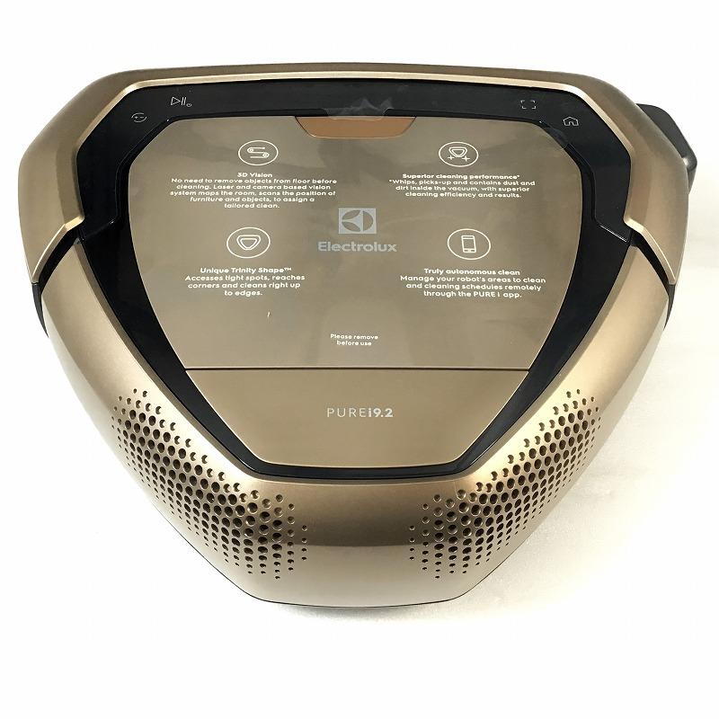 【未開封中古品】 エレクトロラックス / Electrolux PUREi9.2 PI92-6DGM ロボット掃除機 ロボットクリーナー 2019年 ダークゴールド 30020900