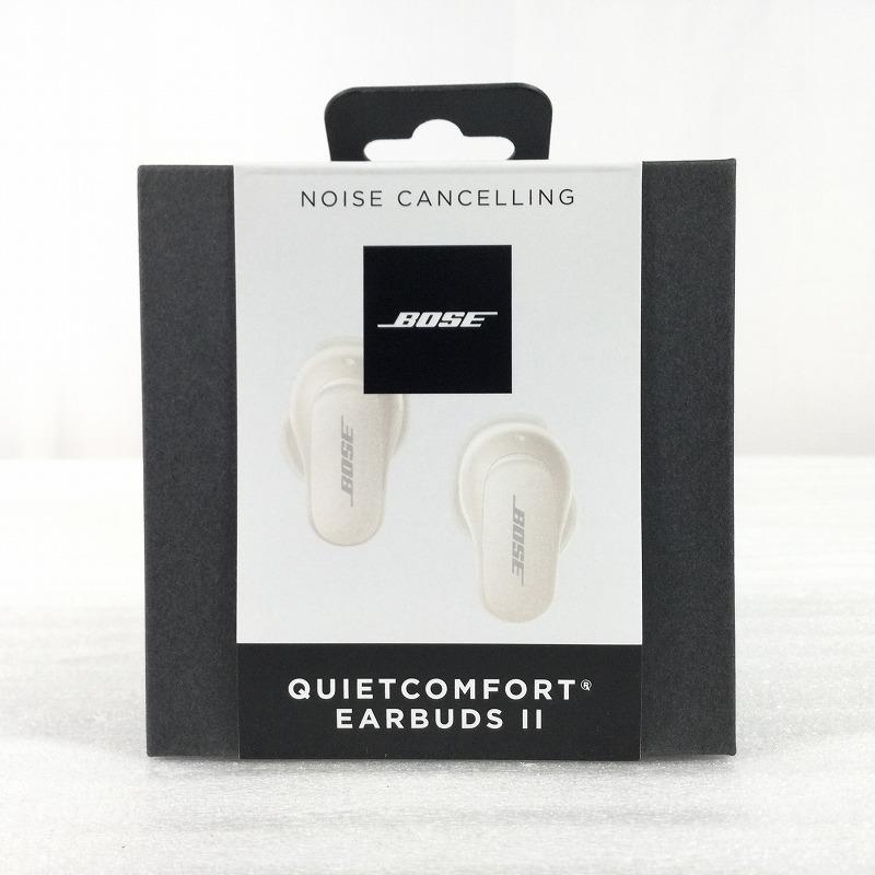 【未使用中古品】 ボーズ / BOSE 完全ワイヤレス・ノイズキャンセリングイヤホン QC EARBUDS II SPS インナーイヤー 2022年 ソープストーン 30020921