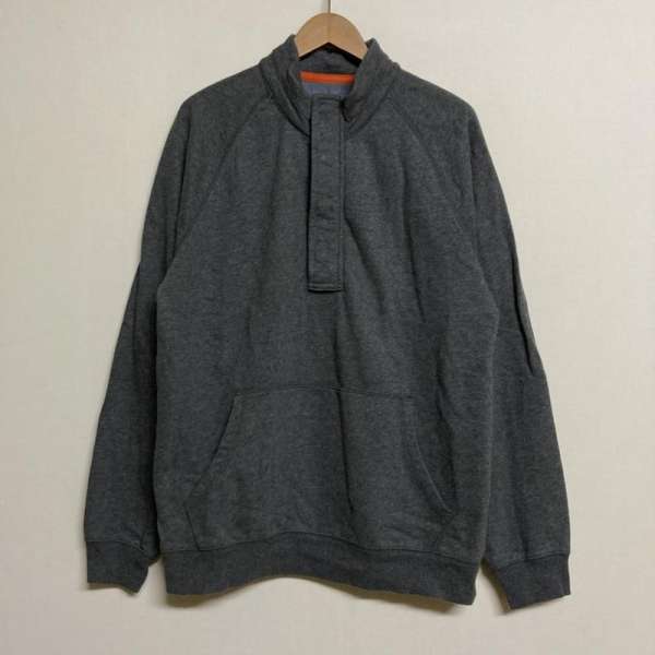 エルエルビーン L.L.Bean ハイネック ハーフジップスナップスウェット 長袖 M 288036 メンズ M ISItems【USED】【古着】【中古】50122852