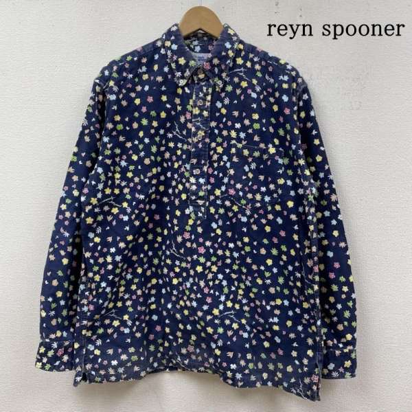 L新品未使用正規品　ReynSpooner ハワイアンシャツ　プルオーバー 楽天市場】【reyn spooner】レインスプーナー L/S OPEN COLLAR SHIRTS