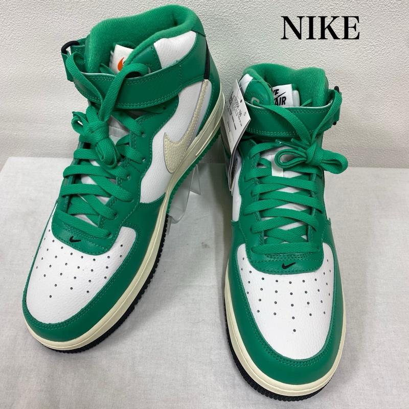 ナイキ AIR FORCE 1 MID SPLIT Stadium Green DZ2554-100 メンズ 30.0珊 ISItems【USED】【古着】【中古】50125550 スニーカー-靴