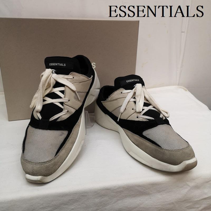 エッセンシャルズ BACKLESS RUNNER SNEAKER スニーカー 43 メンズ 27.5cm ISItems【USED】【古着】【中古】50126981