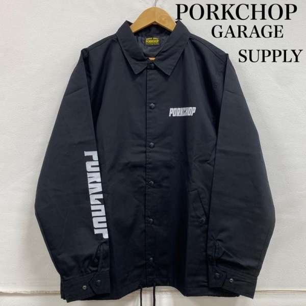 PORKCHOP MASH UP 15周年記念 コーチジャケット 黒 M 楽天市場】PORKCHOP ポークチョップ ジャケット MASH UP 15周年
