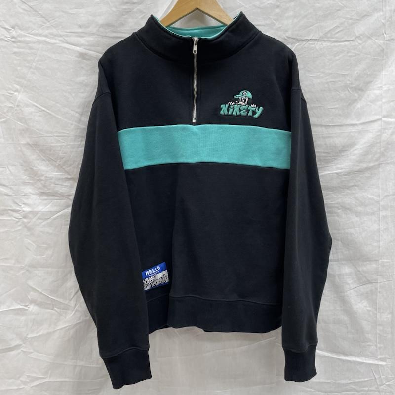 古着 9090×centimeter Half-Zip Sweat ハーフジップ スウェット メンズ L ISItems【USED】【古着】【中古】50128270