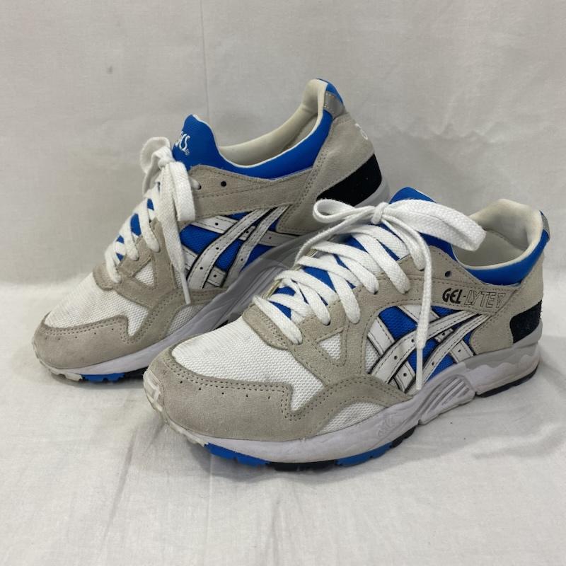 アシックス 1203A344 GEL LYTE 5 White/blue US 5.5 / 24糎 レディース 24.0糎 ISItems【USED】【古着】【中古】50129179