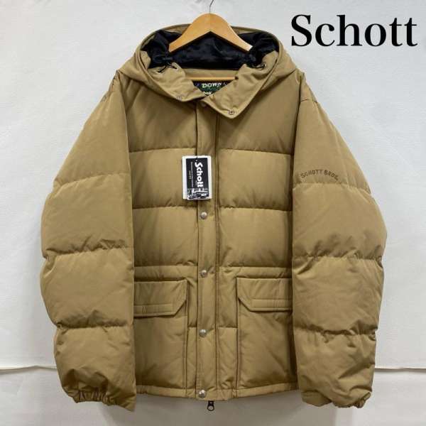 【Schott】EXPLOTION DOWN PARKAダウンコート カーキ schott（ショット）の「Schott/ショット EXPLOTION DOWN PARKA