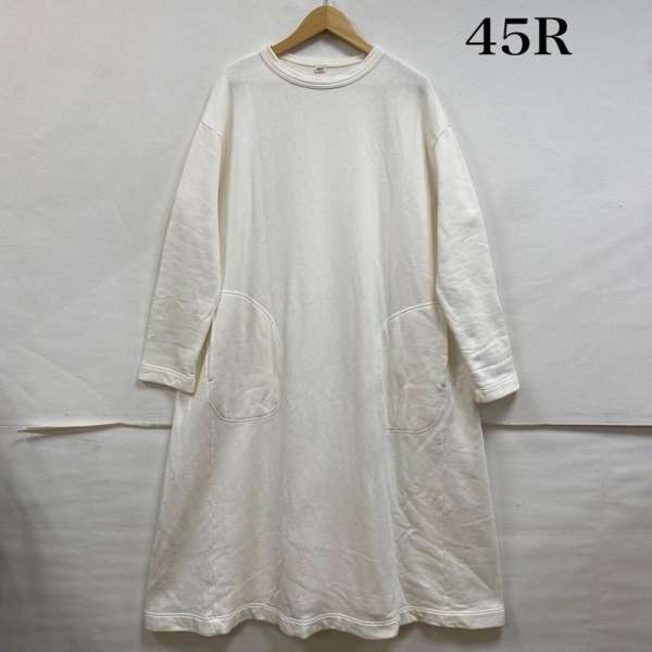 フォーティファイブ・アール クルーネック スウェット ワンピース ドレス 裏起毛 61250014 レディース M ISItems【USED】【古着】【中古】50129541