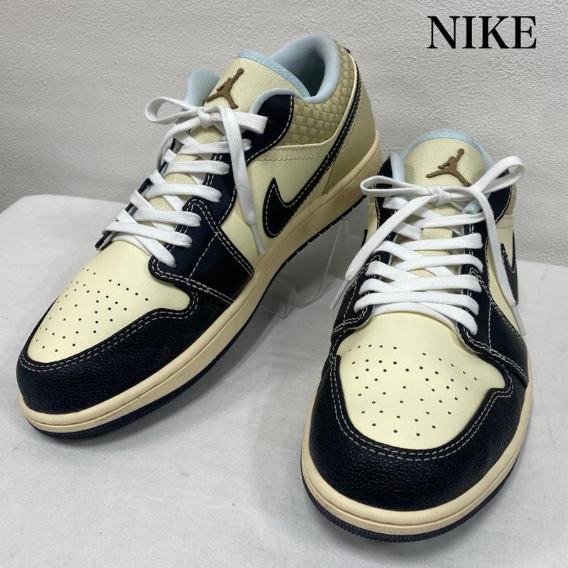 ナイキ AIR JORDAN 1 RETRO LOW SE エアジョーダン 24AW ココナッツミルク グレイシャーブルー HQ3437-101 メンズ 30.0cm ISItems【USED】【古着】【中古】50130408