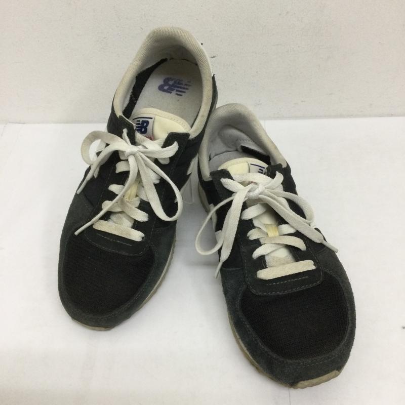 ニューバランス NEW BALANCE ローカットスニーカー 24.5cm ブラック U220BK ランニングシューズ レディース 24.5cm ISItems【USED】【古着】【中古】50130849