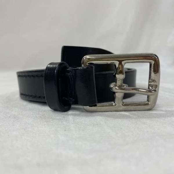 ソメス united arrows別注 SOMES レザーベルト ブラック SIZE/100 ※加工有 メンズ - ISItems【USED】【古着】【中古】50132890