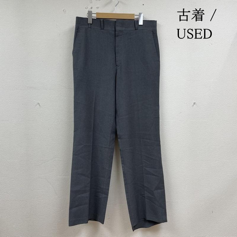 古着 90s ヒルトンクラブ スラックス フィット パンツ テーパード 無地 ジップフライ メンズ - ISItems【USED】【古着】【中古】50135031