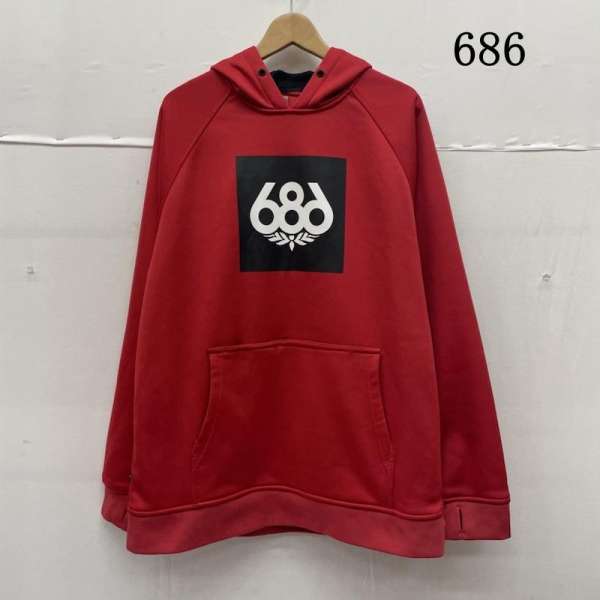 楽天市場】686 BONDED FLEECE PULLOVER HOODIE ボンデッド フリース