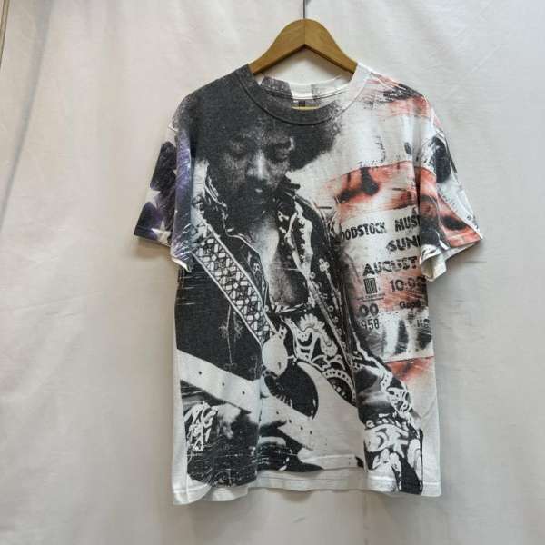 【US規格】希少 AUTHENTIC HENDRIX Tシャツ 総柄 XL 楽天市場】90's ☆ Jimi Hendrix ジミ ヘンドリックス 大判 総柄