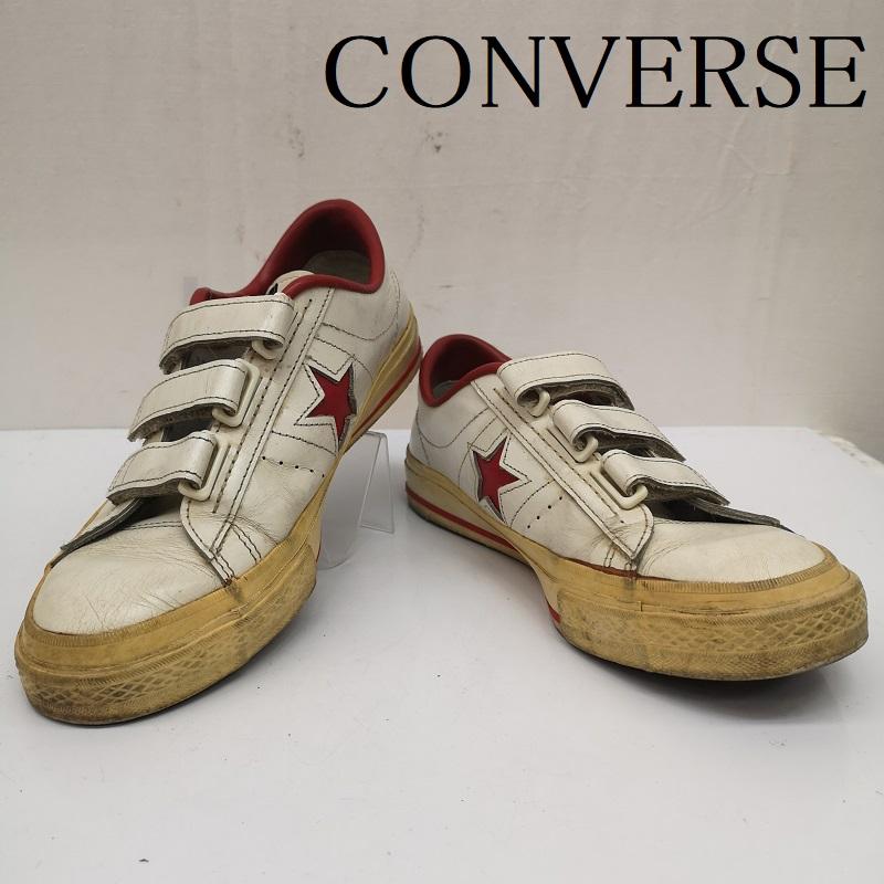 コンバース ベルクロ レザ－ ワンスター スニーカー 日本製 メンズ US：7.5 ISItems【USED】【古着】【中古】50136769