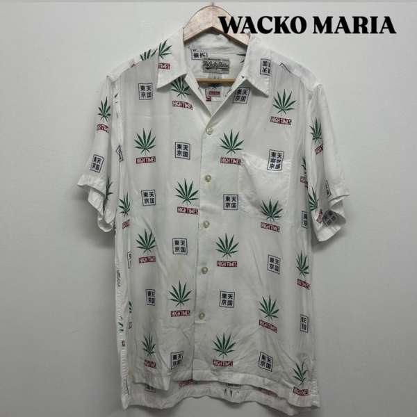 ワコマリア 22SS 天国東京百女柄図 ジャガード スウェット　総柄 楽天市場】ワコマリア・WACKO MARIA 22SS 天国東京百女柄図 HAWAIIAN