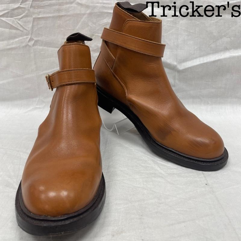 トリッカーズ 904513 ジョッパーブーツ なめし革 BRW 赤銅色 トリッカーズ 【USED】【古着】【中古】50138084