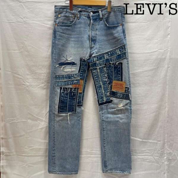 リーバイス 4515044411 PREMIUM 501 BIRTHDAY COLLECTION デニム ビッグE 限定モデル メンズ 31インチ ISItems【USED】【古着】【中古】50138475