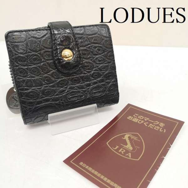 古着 LODUES リアル クロコダイル レザー ウォレット JRA 財布 メンズ - ISItems【USED】【古着】【中古】50138840 8,030円