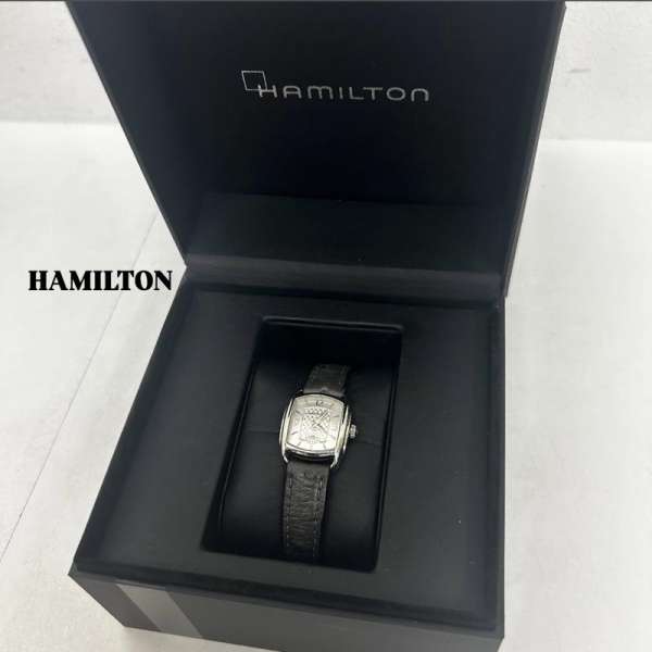 ハミルトン American Classic Bagley H123510 バグリー レザーベルト レディース - ISItems【USED】【古着】【中古】50139537|クラシカ