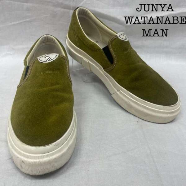 ジュンヤワタナベ YM03665 × S.W.C ステファニーワーカーズクラブ 21aw スエード スリッポン スニーカー シューズ 靴 メンズ 25.5cm ISItems【USED】【古着】【中古】50139610