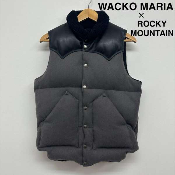 楽天市場】WACKO MARIA ワコマリア ベスト Rocky Mountain Featherbed