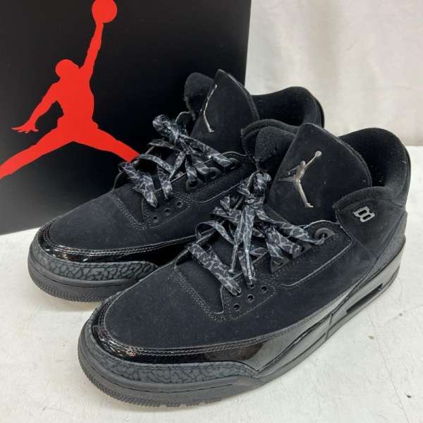 ナイキ AIR JORDAN 3 RETRO CT8532-001 エアジョーダン ブラックキャット メンズ 28.0cm ISItems【USED】【古着】【中古】50140329｜クラシカ