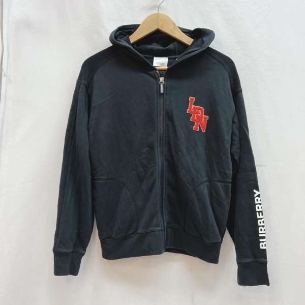 楽天市場】バーバリー 子供服 ジップアップ パーカー フーディー