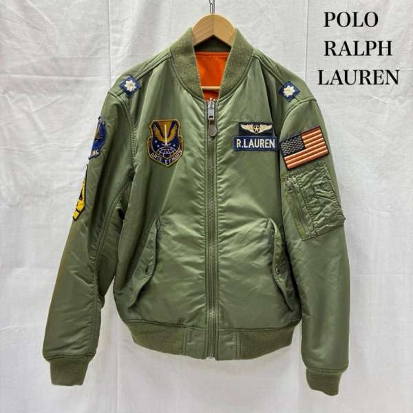 楽天市場】ポロ ラルフローレン メンズ MA-1タイプ ビンテージ