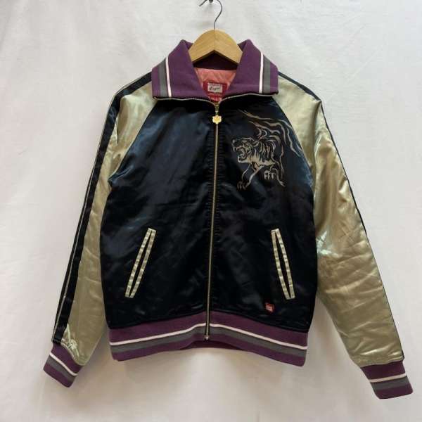 Onitsuka tiger オニツカタイガー ベロア ナイロン スカジャン 楽天市場】【Onitsuka Tiger】 オニツカタイガー 虎 スカジャン