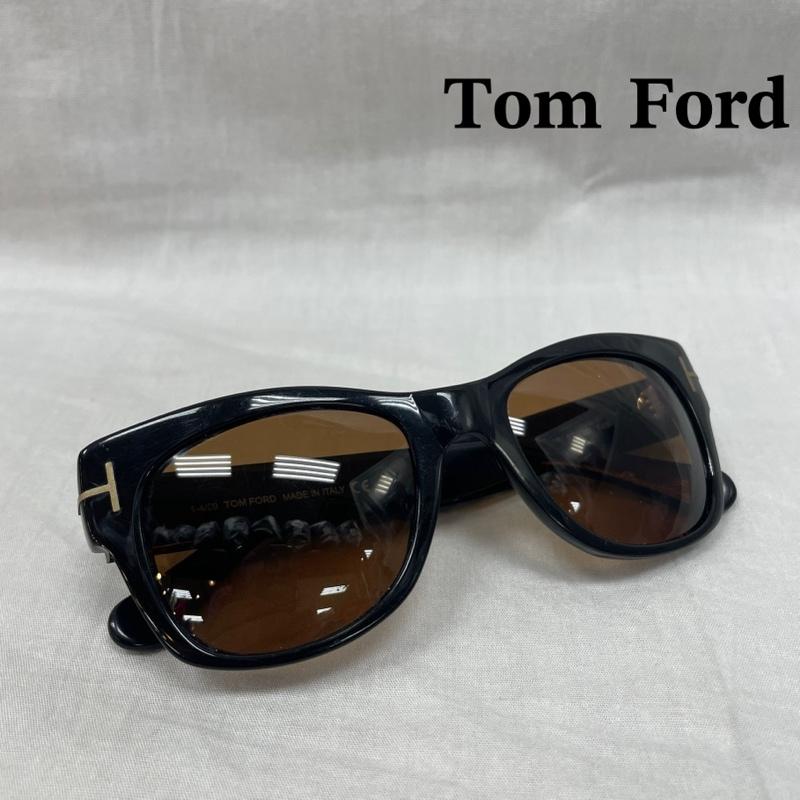 トム フォード TF58 Cary ウェリントン サングラス プラスチック BLK BRW ブラック ブラウン メンズ - ISItems【USED】【古着】【中古】50143160
