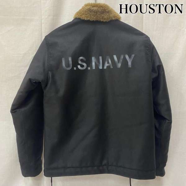 HOUSTON ヒューストン 65913 USNAVY デッキジャケット N-1 HOUSTON