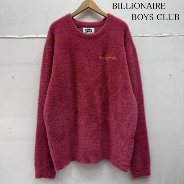 ビリオネア・ボーイズ・クラブ ロゴ刺繍 クルーネック シャギー ニット 831-8305 メンズ XL ISItems【USED】【古着】【中古】50145243｜クラシカ