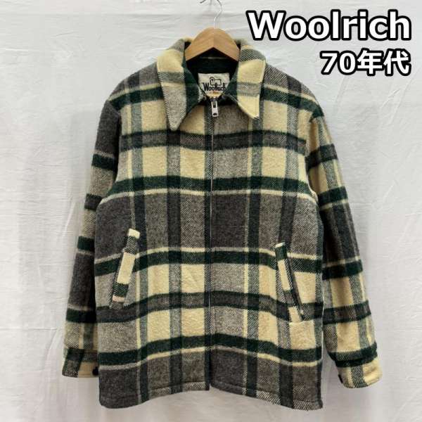 楽天市場】60s FOREMOST Penneys バッファローチェック ウール ジップ