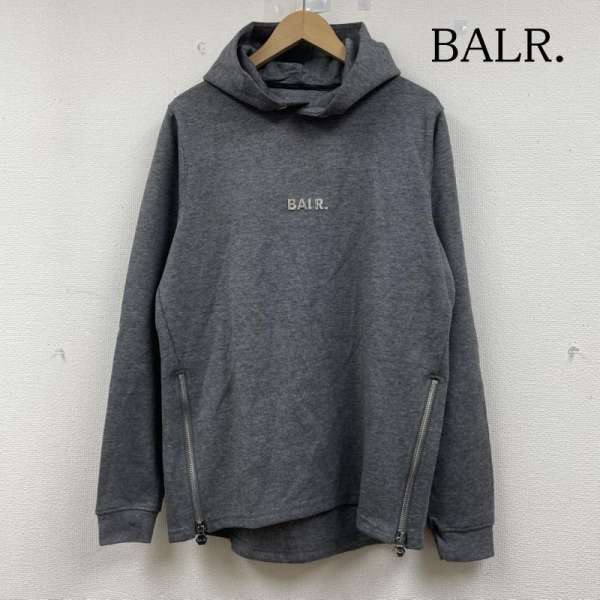 古着 BALR. ボーラー パーカー Q-Series Straight Classic Hoodie スウェット プルオーバー ロゴメタルプレート B1261.1003 メンズ S ISItems【USED】【古着】【中古】50146705｜クラシカ